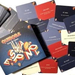 QUIBOBA Voordeelpakket Spaanse Taal Spel - 3 Taalspellen Om De Basiskennis Spaans Te Leren Voor Jong En Oud -Spellen-Voor-Volwassenen Winkel 550x546 4
