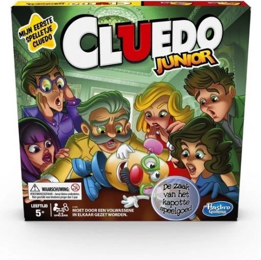 Hasbro Spellenbundel - 2 Stuks - Monopoly Junior & Cluedo Junior -Spellen-Voor-Volwassenen Winkel 550x548 12