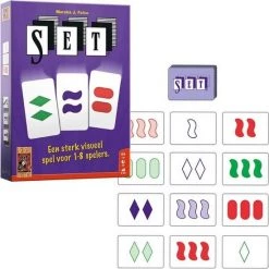 999 Games Spellenbundel - Kaartspel - 2 Stuks - Qwirkle & SET! -Spellen-Voor-Volwassenen Winkel 550x549 1