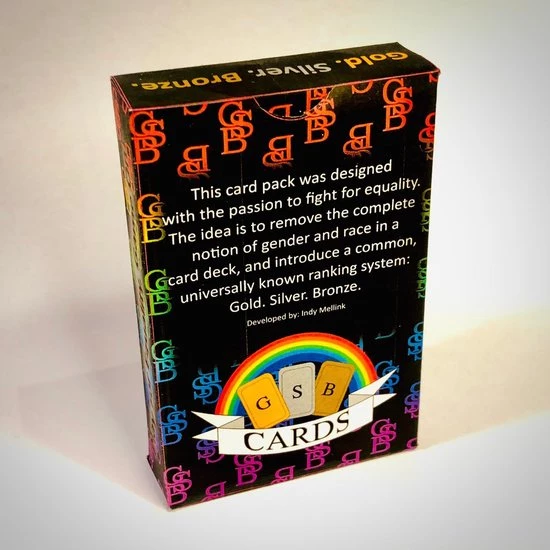 GSB Genderneutrale Speelkaarten - Pride Editie - Bridge Formaat 9 GSB Genderneutrale Speelkaarten - Pride Editie - Bridge Formaat - Afbeelding 7