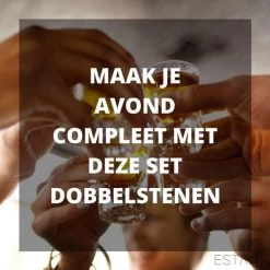 ESTARK Drankspel - Set Van 2 Houten Drankspel Dobbelstenen - Drinkopdracht - Dobbelsteen - Drankspelletje - Drink - Drank - Spel - Drinken - Shots - Party - Partyspel - Dobbelen - Dobbelstenen - 2 STUKS Dobbelstenen Drinking Game 20 ESTARK Drankspel - Set Van 2 Houten Drankspel Dobbelstenen - Drinkopdracht - Dobbelsteen - Drankspelletje - Drink - Drank - Spel - Drinken - Shots - Party - Partyspel - Dobbelen - Dobbelstenen - 2 STUKS Dobbelstenen Drinking Game -Spellen-Voor-Volwassenen Winkel 550x550 134