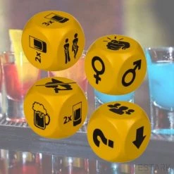 ESTARK Drankspel - Set Van 2 Houten Drankspel Dobbelstenen - Drinkopdracht - Dobbelsteen - Drankspelletje - Drink - Drank - Spel - Drinken - Shots - Party - Partyspel - Dobbelen - Dobbelstenen - 2 STUKS Dobbelstenen Drinking Game 21 ESTARK Drankspel - Set Van 2 Houten Drankspel Dobbelstenen - Drinkopdracht - Dobbelsteen - Drankspelletje - Drink - Drank - Spel - Drinken - Shots - Party - Partyspel - Dobbelen - Dobbelstenen - 2 STUKS Dobbelstenen Drinking Game -Spellen-Voor-Volwassenen Winkel 550x550 135