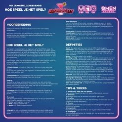 NX Party - ALCOHOLLY - Drankspel - Nederlandstalig - Bordspel - Spelletjes Voor Volwassenen - Drank Spelletjes -Spellen-Voor-Volwassenen Winkel 550x550 189