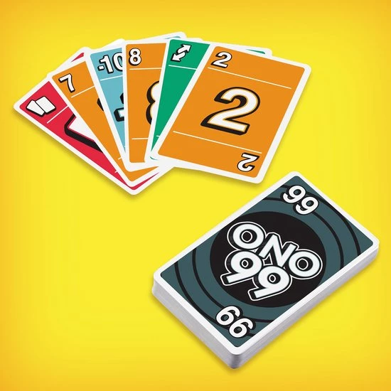O'NO 99 - Mattel Games - Kaartspel 7 O'NO 99 - Mattel Games - Kaartspel - Afbeelding 5