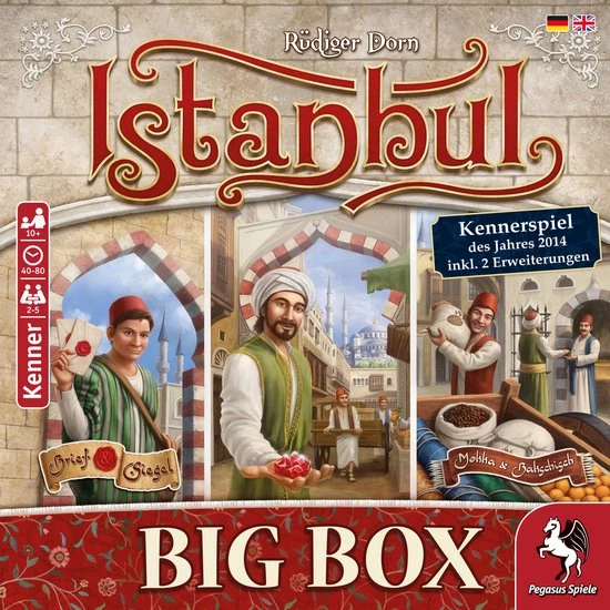 Pegasus Spiele Gmbh Pegasus Spiele ISTANBUL BIG BOX Bordspel 4 Pegasus Spiele Gmbh Pegasus Spiele ISTANBUL BIG BOX Bordspel - Afbeelding 2