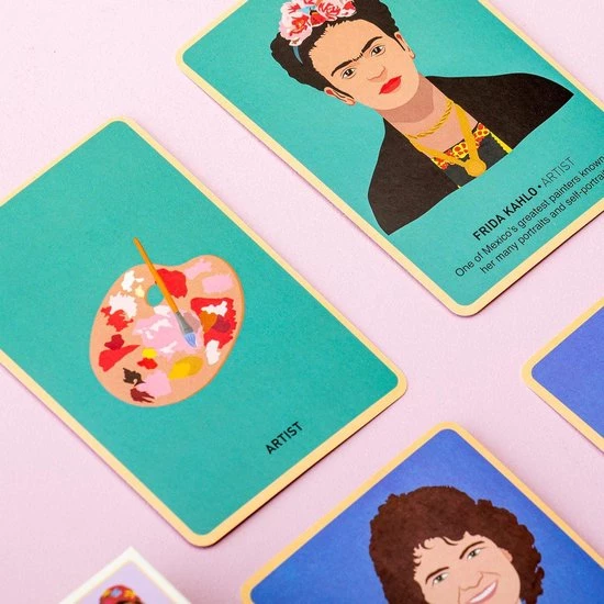 Kikkerland Iconic Women Matching Game - Memory Spel - Spel Voor Onderweg 7 Kikkerland Iconic Women Matching Game - Memory Spel - Spel Voor Onderweg - Afbeelding 5