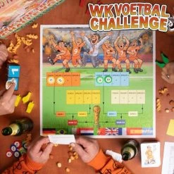 Merkloos Bordspel WK Voetbal Challenge Gezelschapsspel - WK Oranje Belgie Rode Duivels Holland Voetbal
