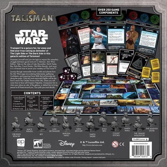 The Op Talisman: Star Wars - Bordspel - Engels 5 The Op Talisman: Star Wars - Bordspel - Engels - Afbeelding 3