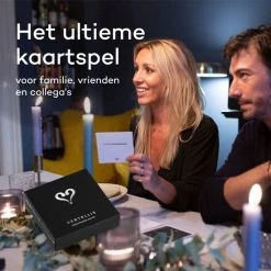 Vertellis Feestdagen Editie NL - Gesprekskaarten - Even Geen Mobiel Maar Aandacht Voor Elkaar, Gespreksstarters, Gezinsspellen, Vragenspel Met Kaarten -Spellen-Voor-Volwassenen Winkel 550x550 291