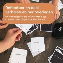 Vertellis Feestdagen Editie NL - Gesprekskaarten - Even Geen Mobiel Maar Aandacht Voor Elkaar, Gespreksstarters, Gezinsspellen, Vragenspel Met Kaarten -Spellen-Voor-Volwassenen Winkel 550x550 294