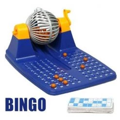 Bigbuy Fun Bingo Geel Blauw 117357