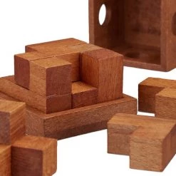 Relaxdays Houten Denkspellen - Kubus Slang - Iq Puzzel Volwassenen - 3d Puzzel Kubus -Spellen-Voor-Volwassenen Winkel 550x550 326