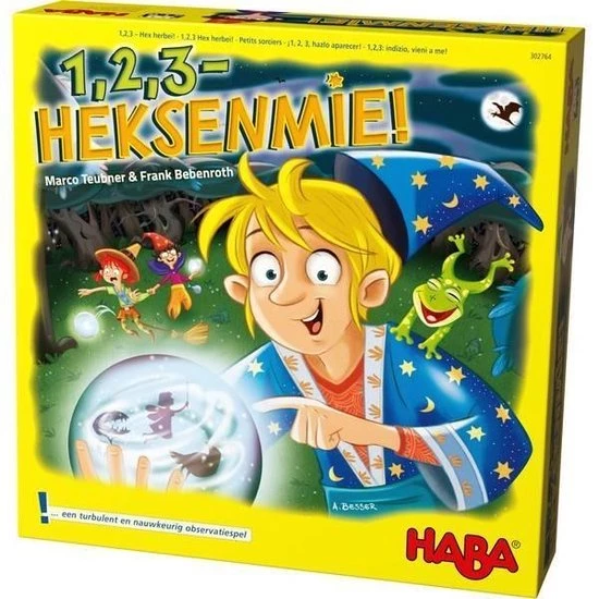 Haba - Spel - 1,2,3 - Heksenmie 3 Haba - Spel - 1,2,3 - Heksenmie