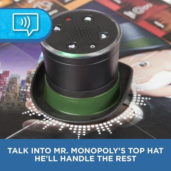 Monopoly Voice Banking - Elektronisch Bordspel 6 Monopoly Voice Banking - Elektronisch Bordspel - Afbeelding 4