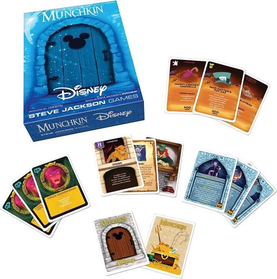 Usaopoly Munchkin - Card Game Disney 6 Usaopoly Munchkin - Card Game Disney - Afbeelding 4