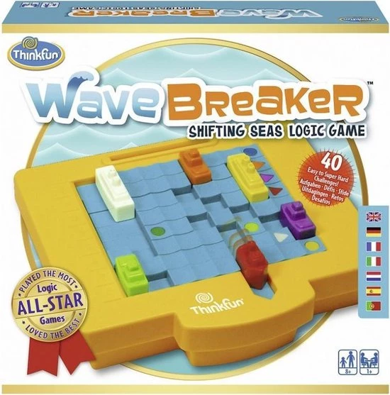 Wave Breaker(TM) ThinkFun ThinkFun Wave Breaker - Breinbreker 11 Wave Breaker(TM) ThinkFun ThinkFun Wave Breaker - Breinbreker - Afbeelding 9