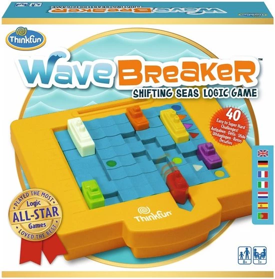 Wave Breaker(TM) ThinkFun ThinkFun Wave Breaker - Breinbreker 3 Wave Breaker(TM) ThinkFun ThinkFun Wave Breaker - Breinbreker