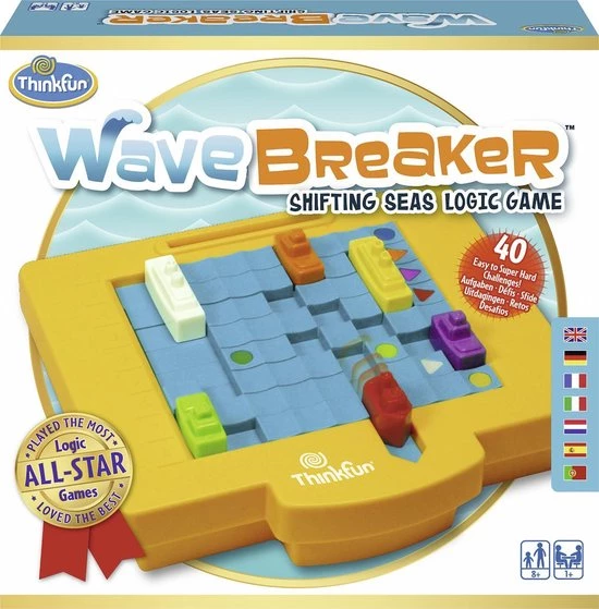 Wave Breaker(TM) ThinkFun ThinkFun Wave Breaker - Breinbreker 10 Wave Breaker(TM) ThinkFun ThinkFun Wave Breaker - Breinbreker - Afbeelding 8
