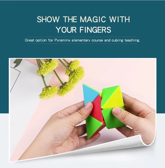 Qiyi Pyraminx 2x2 14 Qiyi Pyraminx 2x2 - Afbeelding 12