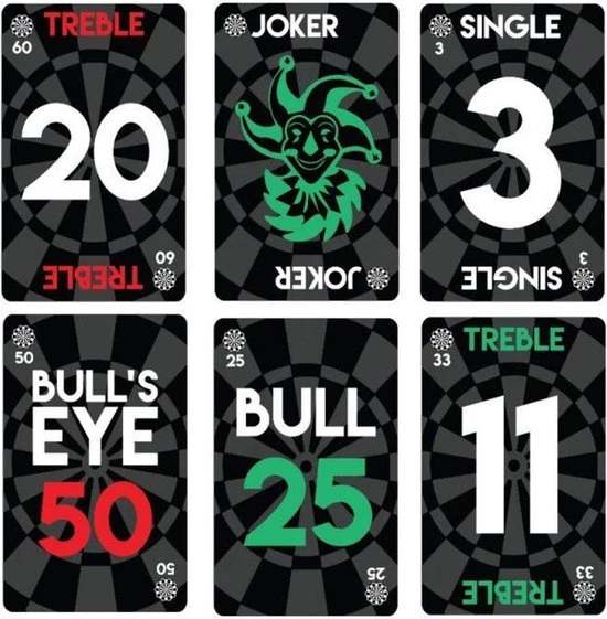 Bull's Deal A Dart Playing Cards 4 Bull's Deal A Dart Playing Cards - Afbeelding 2