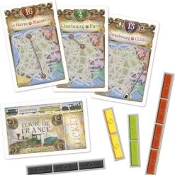 Days Of Wonder Spellenbundel - Ticket To Ride - 2 Stuks - USA (Basisspel) & Uitbreiding Frankrijk & Old West -Spellen-Voor-Volwassenen Winkel 550x563 9