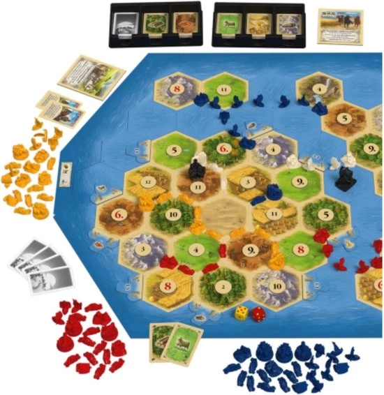999 Games Spellenbundel - 2 Stuks - Catan - Basisspel & Uitbreiding De Zeevaarders 10 999 Games Spellenbundel - 2 Stuks - Catan - Basisspel & Uitbreiding De Zeevaarders - Afbeelding 8