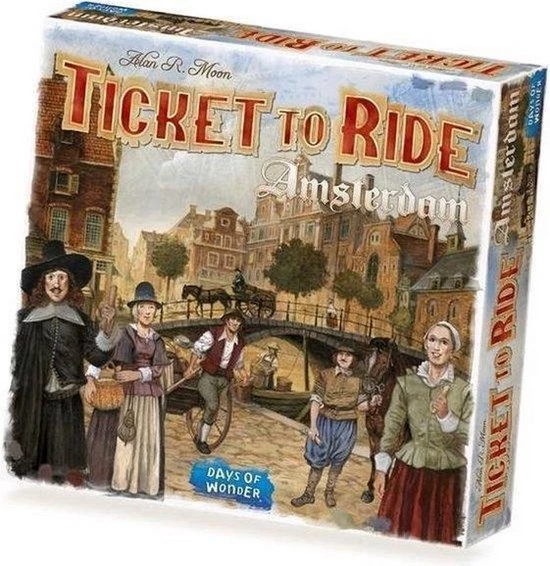 Days Of Wonder Spellenbundel - Ticket To Ride - 2 Stuks - Uitbreidingen - Londen & Amsterdam 8 Days Of Wonder Spellenbundel - Ticket To Ride - 2 Stuks - Uitbreidingen - Londen & Amsterdam - Afbeelding 6