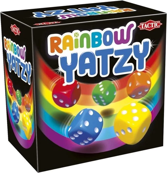 Tactic Dobbelspel Rainbow Yatzy Junior 12,4 X 8 Cm 3 Tactic Dobbelspel Rainbow Yatzy Junior 12,4 X 8 Cm