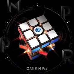 Gan 11 M Pro 3x3 - FROSTED STICKERLESS -Spellen-Voor-Volwassenen Winkel 550x571 6