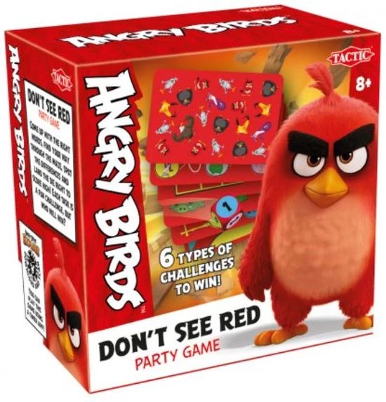 Tactic Angry Birds - Don't See Red Gezelschapsspel - Kaartspel - Spellen 3 Tactic Angry Birds - Don't See Red Gezelschapsspel - Kaartspel - Spellen