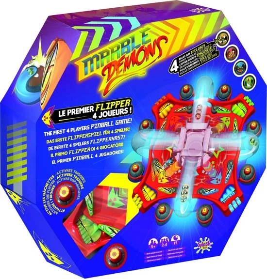 Splashtoys Knikkers - Marble Demons - Spel 4 Splashtoys Knikkers - Marble Demons - Spel - Afbeelding 2