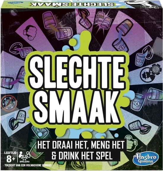 Hasbro Slechte Smaak - Gezelschapsspel - Vieze Drankjes - Drinken - Spellen - Gezelschap - Leuk 3 Hasbro Slechte Smaak - Gezelschapsspel - Vieze Drankjes - Drinken - Spellen - Gezelschap - Leuk