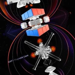 Gan 11 M Pro 3x3 - FROSTED STICKERLESS -Spellen-Voor-Volwassenen Winkel 550x578 6