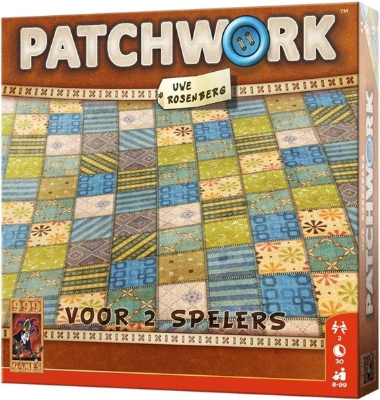 Next Move Games & 999 Games Spellenbundel - 2 Stuks - Azul NL/FR & Patchwork 7 Next Move Games & 999 Games Spellenbundel - 2 Stuks - Azul NL/FR & Patchwork - Afbeelding 5
