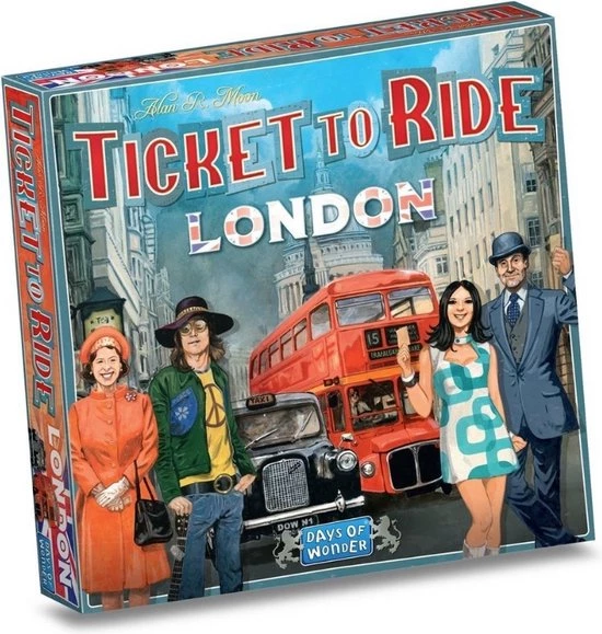 Days Of Wonder Spellenbundel - Ticket To Ride - 2 Stuks - Uitbreidingen - Londen & Amsterdam 4 Days Of Wonder Spellenbundel - Ticket To Ride - 2 Stuks - Uitbreidingen - Londen & Amsterdam - Afbeelding 2