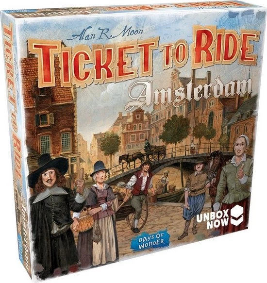 Days Of Wonder Spellenbundel - Ticket To Ride - 2 Stuks - Uitbreidingen - Londen & Amsterdam 7 Days Of Wonder Spellenbundel - Ticket To Ride - 2 Stuks - Uitbreidingen - Londen & Amsterdam - Afbeelding 5
