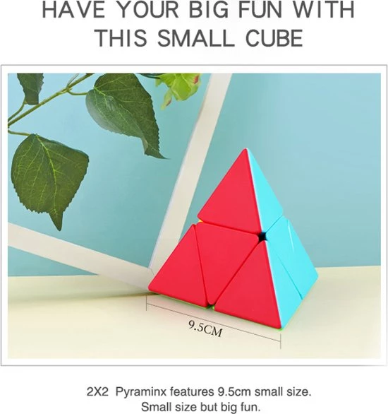 Qiyi Pyraminx 2x2 4 Qiyi Pyraminx 2x2 - Afbeelding 2