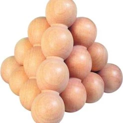 Goki Knikkerpiramide: Iq Puzzel Hout