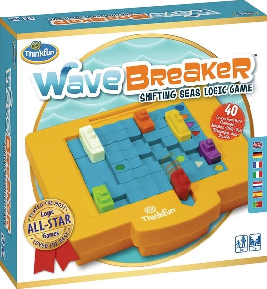 Wave Breaker(TM) ThinkFun ThinkFun Wave Breaker - Breinbreker 5 Wave Breaker(TM) ThinkFun ThinkFun Wave Breaker - Breinbreker - Afbeelding 3