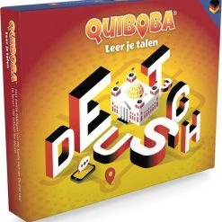 QUIBOBA Duits Taalspel (spel #3) - Leer Je Talen Spelenderwijs Met Dit Spel