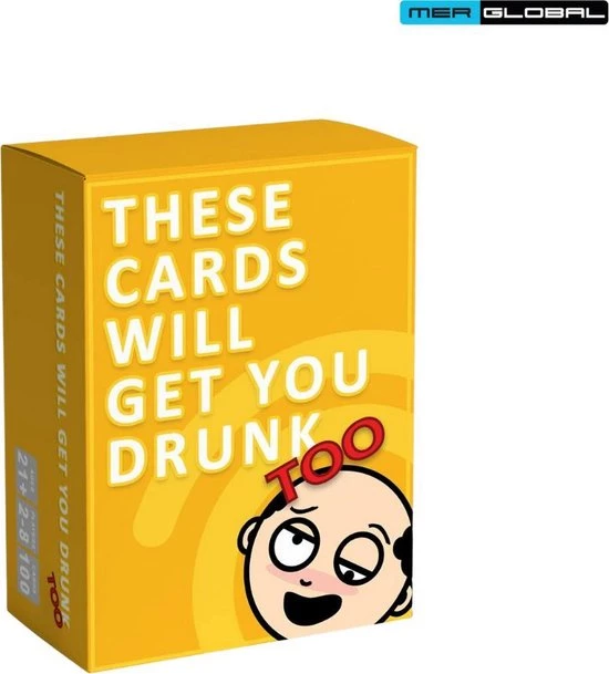 M.E.R. Global These Cards Will Get You Drunk Too - Kaartspel - Drankspel 3 M.E.R. Global These Cards Will Get You Drunk Too - Kaartspel - Drankspel