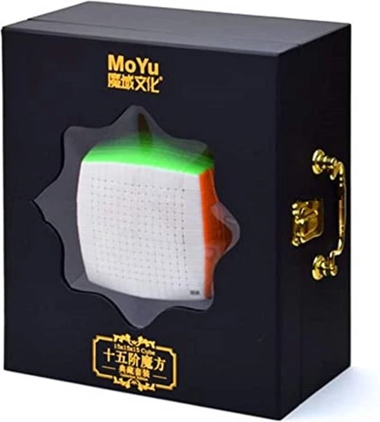 MoYu 15x15 SpeedCube - Stickerless - Draai Kubus Puzzel - Magic Cube - Gratis Verzending 5 MoYu 15x15 SpeedCube - Stickerless - Draai Kubus Puzzel - Magic Cube - Gratis Verzending - Afbeelding 3