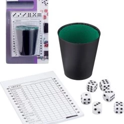 CEPEWA Dobbelspel 8 Delig - Gezelschapsspellen/werpspel