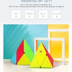 Qiyi Pyraminx 2x2 31 Qiyi Pyraminx 2x2 -Spellen-Voor-Volwassenen Winkel 550x633 1