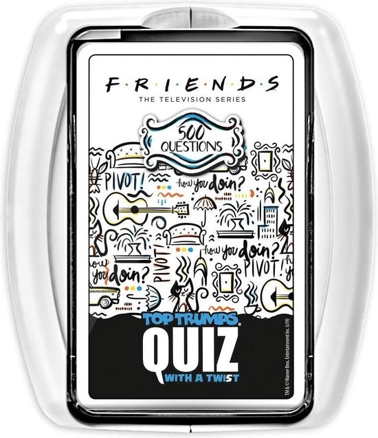 Top Trumps Friends Quiz 500 Vragen - Engels 5 Top Trumps Friends Quiz 500 Vragen - Engels - Afbeelding 3