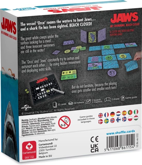 Jaws - Shuffle Retro - Kaartspel 7 Jaws - Shuffle Retro - Kaartspel - Afbeelding 5