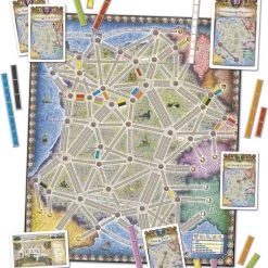 Days Of Wonder Spellenbundel - Ticket To Ride - 2 Stuks - USA (Basisspel) & Uitbreiding Frankrijk & Old West -Spellen-Voor-Volwassenen Winkel 550x643 2