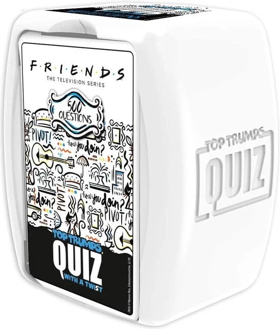 Top Trumps Friends Quiz 500 Vragen - Engels 3 Top Trumps Friends Quiz 500 Vragen - Engels