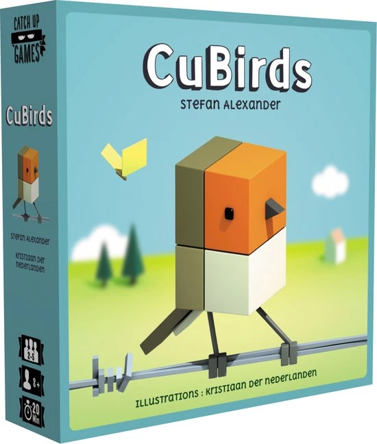 Catch Up Games CuBirds - Kaartspel - Engels/Frans 6 Catch Up Games CuBirds - Kaartspel - Engels/Frans - Afbeelding 4