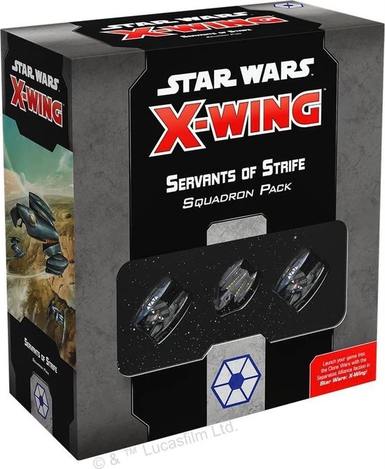 Fantasy Flight Games Star Wars X-wing 2.0 Servants Of Strife 3 Fantasy Flight Games Star Wars X-wing 2.0 Servants Of Strife